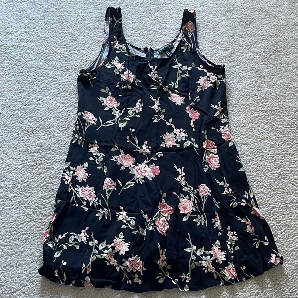 Forever 21+ Floral Midi Dress, Size 1X
